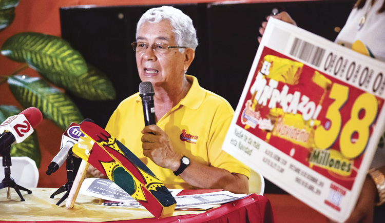 Lotería Nacional anuncia “Matracazo Navideño”