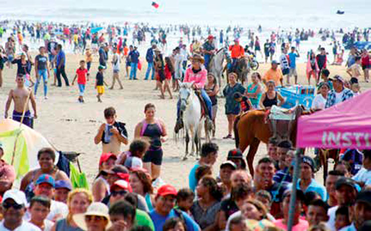 Cinco millones de veraneantes disfrutaron en paz y seguridad