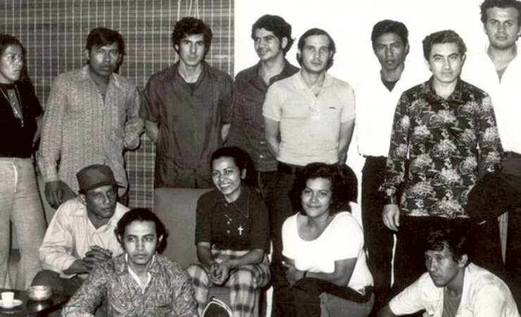 Los 13 guerrilleros del comando Juan José Quezada, dirigidos por el primer comandante Cero, Eduardo Contreras