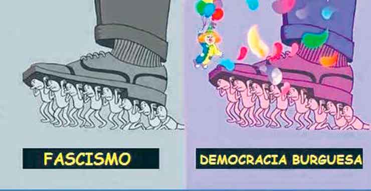 La decadencia de la democracia burguesa