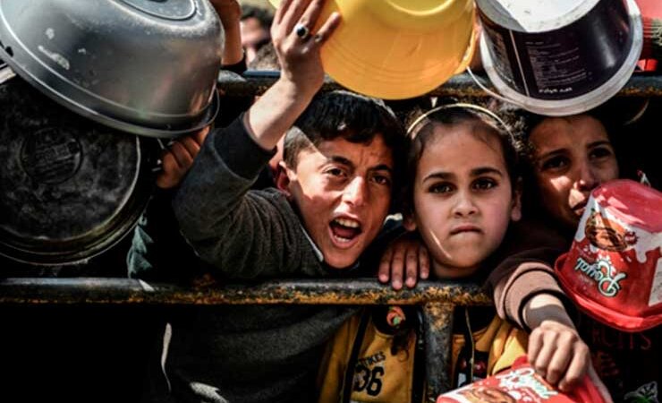 El hambre un método de guerra más contra GazaLa industria bélica de Israel