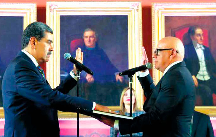 Nicolás Maduro es juramentado como Presidente Constitucional de Venezuela