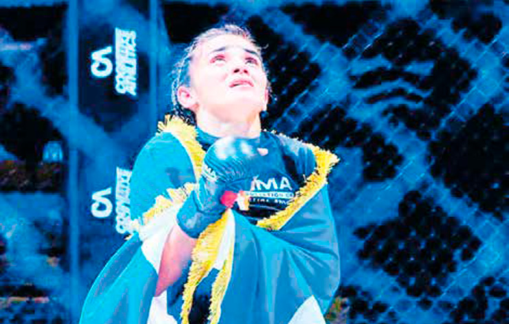 Ana Gabriela Cruz Cruz: Gladiadora inspiradora de jóvenes