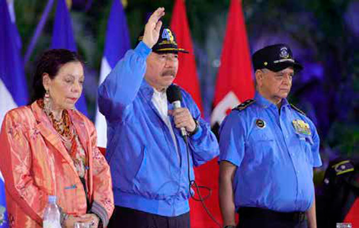 La paz de Nicaragua, bendita y siempre libre