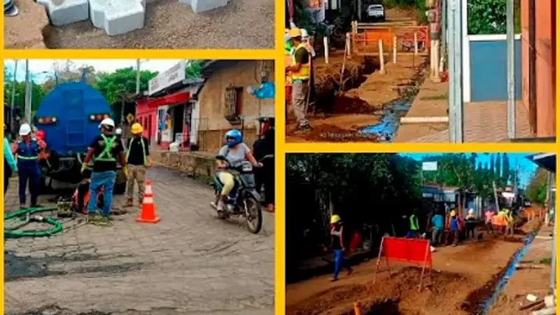 Obras de saneamiento en Telica beneficiarán a 1,900 familias