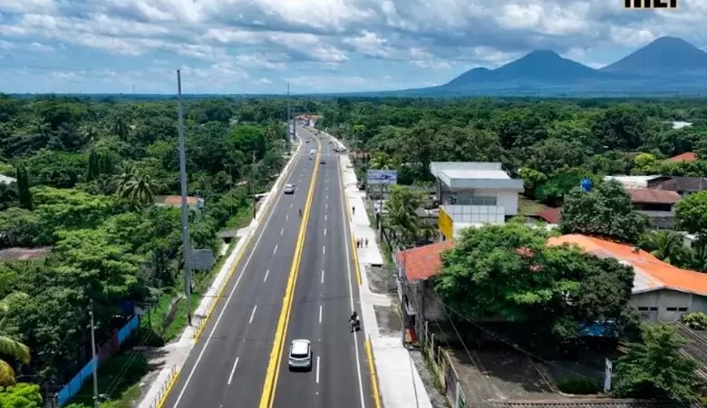 Nicaragua expande su infraestructura vial