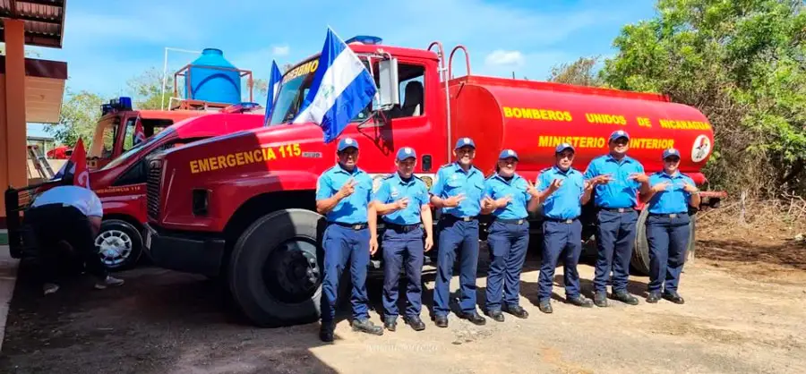 Nicaragua cuenta con 236 estaciones de bomberos