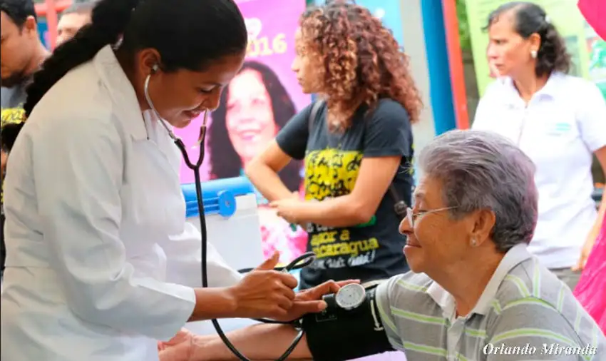 En abril, más salud para el pueblo nicaragüense