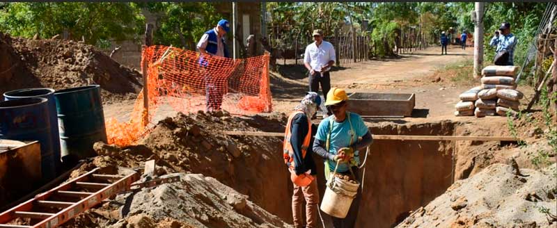 Avanza gran proyecto de alcantarillado sanitario en León