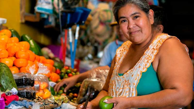 Mujer y madre emprendedora