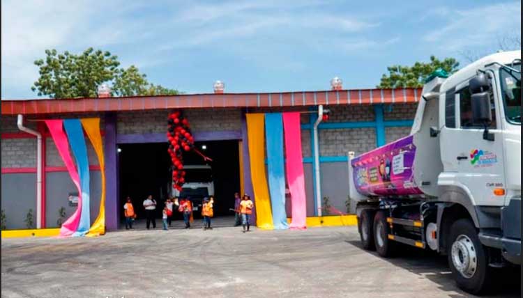 Nuevo Centro de Acopio Para Desechos Sólidos en el mercado Roberto Huembes