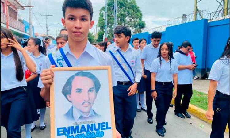 Comunidad educativa de Rivas honra legado de Enmanuel Mongalo y Rubio