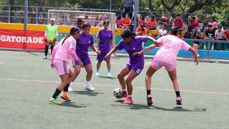 En etapa departamental “La Liga del Barrio en Mi Colegio”