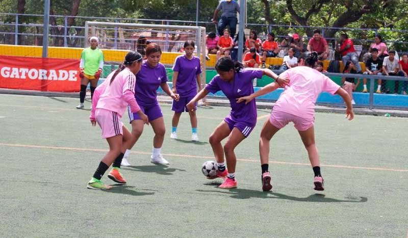 En etapa departamental “La Liga del Barrio en Mi Colegio”