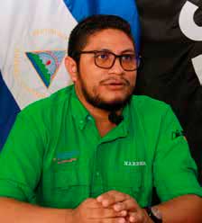 Bosco Centeno, administrador del Complejo Volcánico.