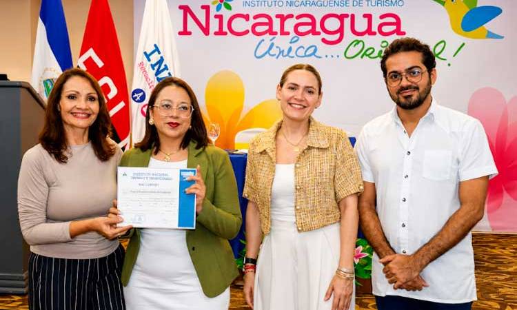 Certifican a emprendedores turísticos de Managua