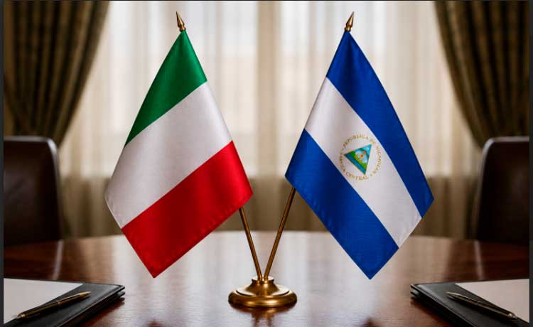 Nicaragua rompe relaciones diplomáticas con el gobierno de Italia