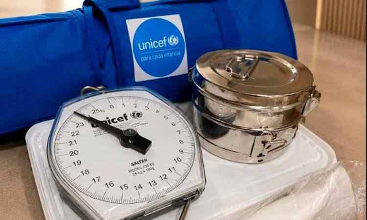 Unicef dona insumos y equipos médicos al Ministerio de Salud