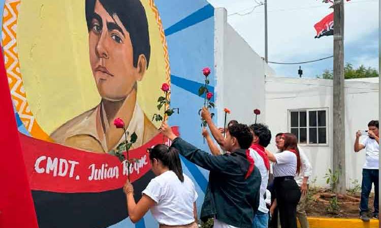 MINJUVE rinde homenaje al comandante Julián Roque Cuadra