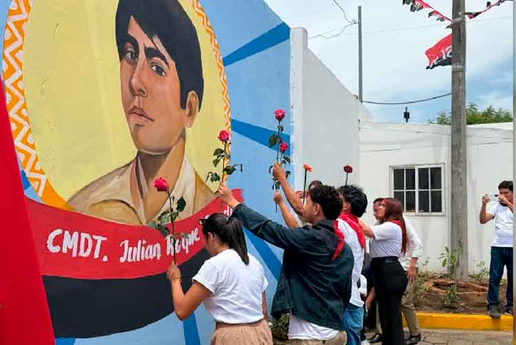 MINJUVE rinde homenaje al comandante Julián Roque Cuadra