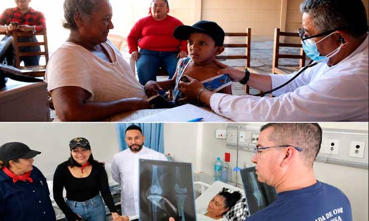 Brigada médica internacional atenderá a 600 pobladores en El Sauce