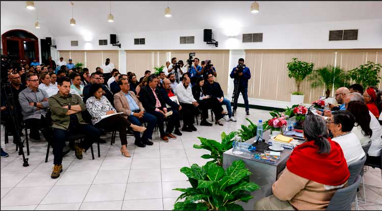 Comunicadores sandinistas respaldan reformas a la Carta Magna