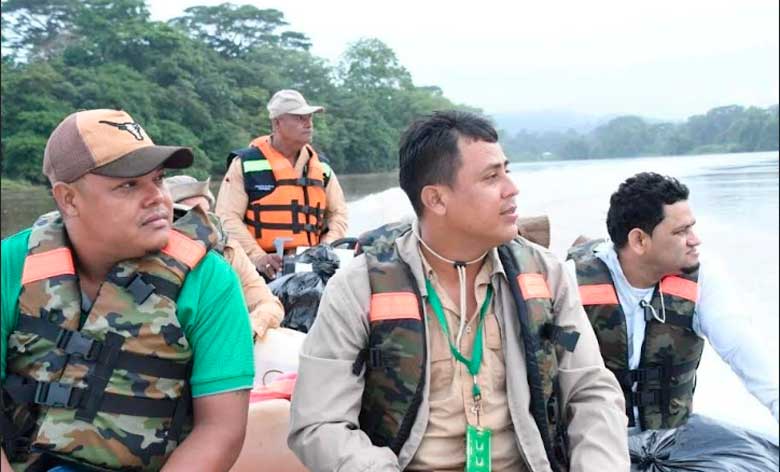 Permanente monitoreo al ecosistema del río San Juan