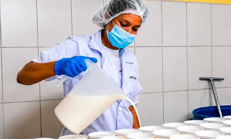 Alta producción en derivados de la leche